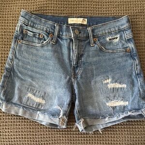 Gap Casual Distressed Denim Shorts